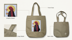 Trendy Graphic Tote Bag for Students & Working Women