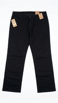 Women's Skinny Fit Black Gabardine Jeans | Slim Leg High-Rise Pants