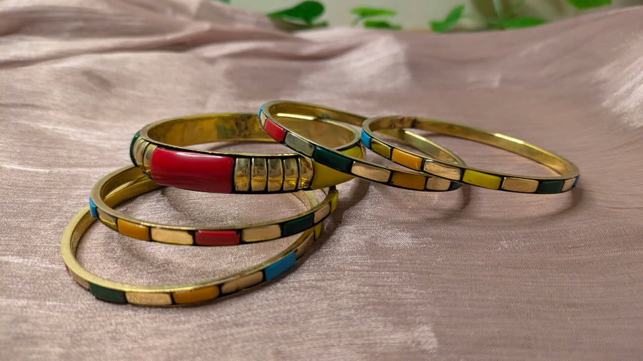 Colorful Bangle Set – Sizes 26 & 28