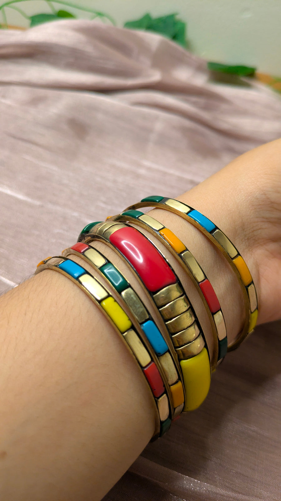 Colorful Bangle Set – Sizes 26 & 28