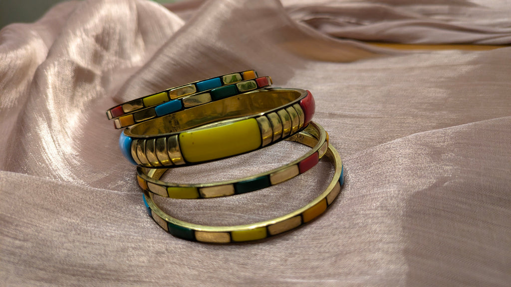 Colorful Bangle Set – Sizes 26 & 28