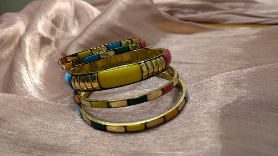 Colorful Bangle Set – Sizes 26 & 28
