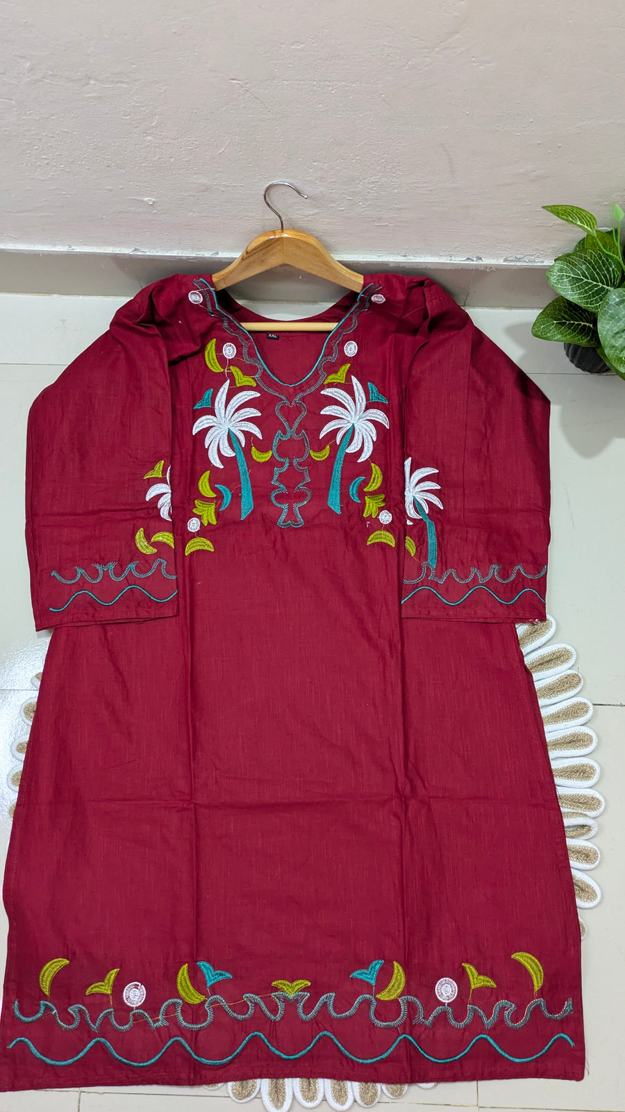 Red Kurti