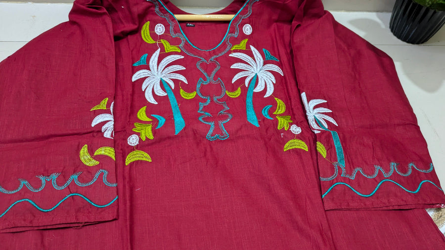 Red Kurti