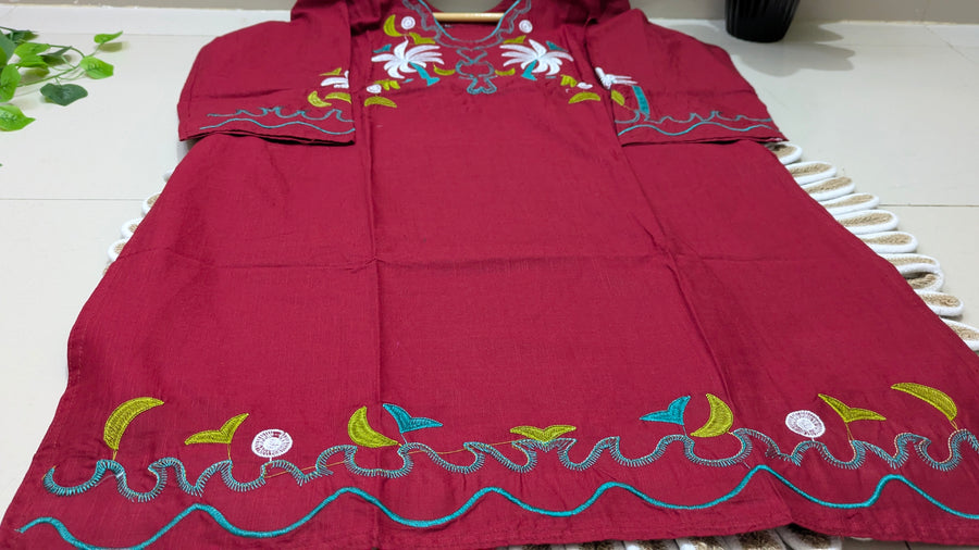Red Kurti