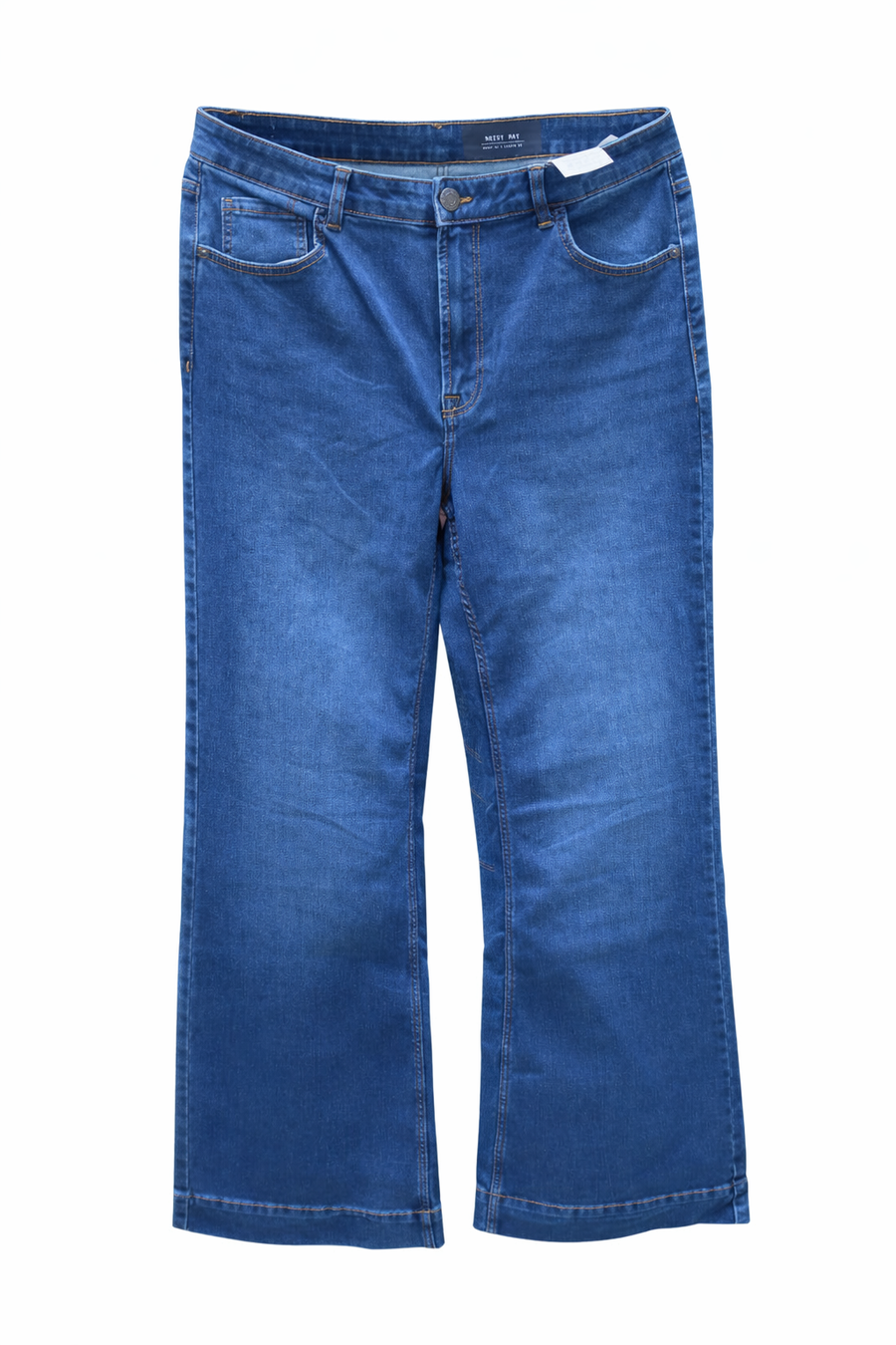 Women's Mid-Rise Bootcut Stretch Denim Jeans | Medium Blue Wash