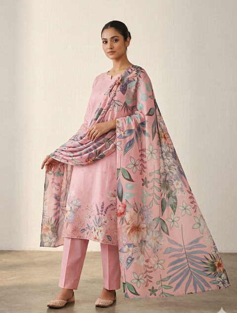 Zam Zam Cotton unstitched থ্রি-পিস | বাংলাদেশি নারীদের জন্য Premium পোশাক