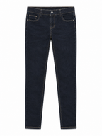 Women's High-Rise Skinny Stretch Denim Jeans | Dark Navy / Indigo