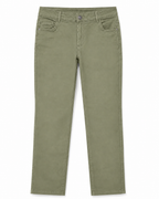 Women's High-Rise Skinny Stretch Denim Jeans | Olive Green