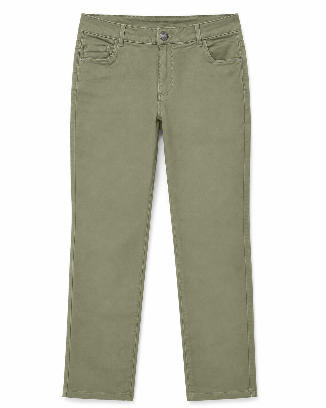 Women's High-Rise Skinny Stretch Denim Jeans | Olive Green